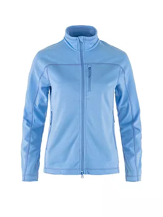 FJÄLLRÄVEN | Giacca in pile da donna Abisko Lite Fleece Jacket W | hellblau